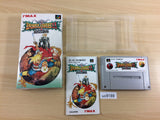 Dual Orb 2 BOXED SNES Super Famicom Japan - UC9189