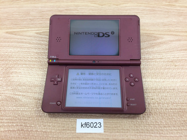 kf6023 Plz Read Item Condi Nintendo DSi LL XL DS Wine Red Console Japan