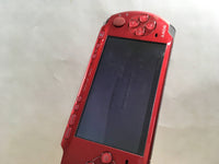 gc3969 Plz Read Item Condi PSP-3000 RADIANT RED SONY PSP Console Japan