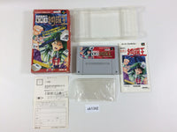 ub1342 Kikuni MasahikoNo Jyantoushi Doraoh Mahjong BOXED SNES SuperFamicom Japan