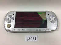 g8581 Plz Read Item Condi PSP-3000 MYSTIC Silver SONY PSP Console Japan