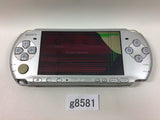 g8581 Plz Read Item Condi PSP-3000 MYSTIC Silver SONY PSP Console Japan