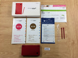 LA3993 Tested Working - Nintendo DSi DS Red BOXED Console Japan