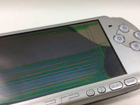 g8581 Plz Read Item Condi PSP-3000 MYSTIC Silver SONY PSP Console Japan