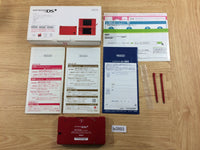 LA3993 Tested Working - Nintendo DSi DS Red BOXED Console Japan