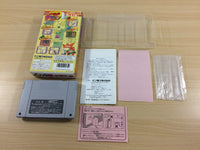 UB5210 Ochan no Oekaki Logic BOXED SNES Super Famicom Japan
