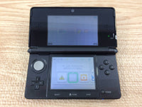 LB3319 Tested Working - Nintendo 3DS Cosmo Black BOXED Console Japan