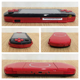 PSP-3000 BLACK & RED BOXED SONY PSP Console Japan - Tested Working GA8929