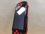 PSP-3000 BLACK & RED BOXED SONY PSP Console Japan - Tested Working GA8929
