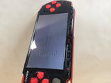 PSP-3000 BLACK & RED BOXED SONY PSP Console Japan - Tested Working GA8929