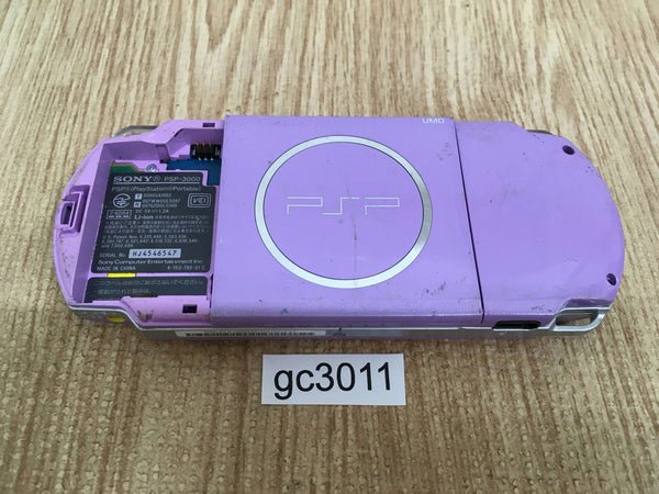 GC3011 Not Working PSP-3000 Lilac Purple SONY PSP Console