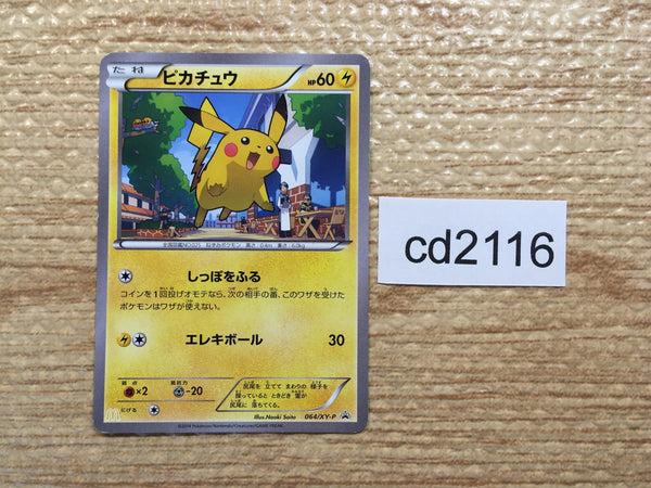 CD2116 Pikachu Electric PROMO PROMO 064/XY-P Pokemon Card TCG Japan