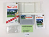New 3D Golf Simulation Waialae no Kiseki BOXED SNES Super Famicom Japan - UB1346