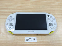 GA2312 Not Working PS Vita PCH-2000 LIME GREEN & WHITE SONY PSP Console Japan