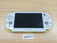 ga2312 Not Working PS Vita PCH-2000 LIME GREEN & WHITE SONY PSP Console Japan