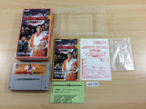 ub8126 Zen Nippon ProWrestling Sekai Saikyou Tag BOXED SNES Super Famicom Japan