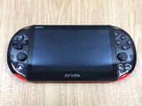GA9338 Tested Working - PS Vita PCH-2000 RED AND BLACK SONY PSP Console Japan