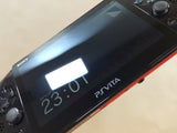 GA9338 Tested Working - PS Vita PCH-2000 RED AND BLACK SONY PSP Console Japan
