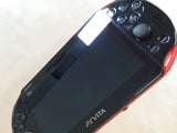 GA9338 Tested Working - PS Vita PCH-2000 RED AND BLACK SONY PSP Console Japan