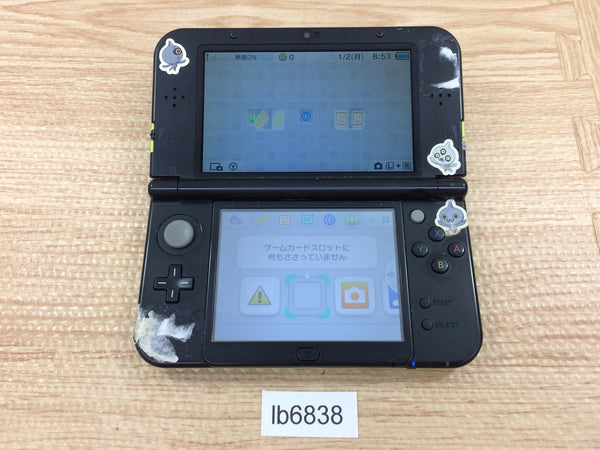 lb6838 Plz Read Item Condi Nintendo NEW 3DS LL XL LIME BLACK