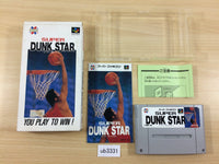 UB3331 Super Dunk Star Basketball BOXED SNES Super Famicom Japan