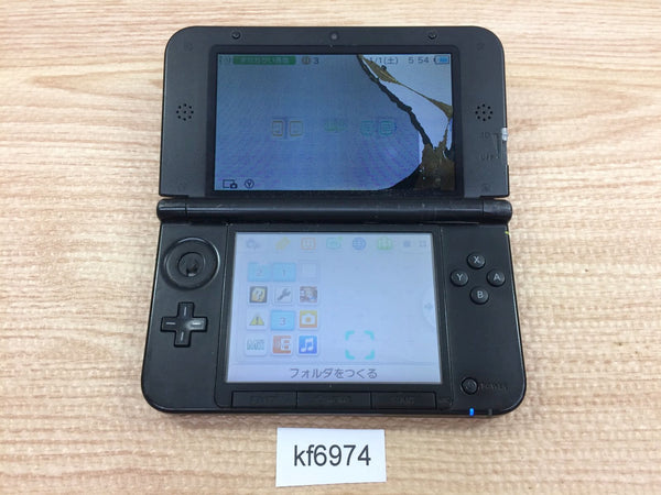 kf6974 Plz Read Item Condi Nintendo 3DS LL XL 3DS Red Black Console Japan