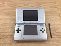 lb9780 Plz Read Item Condi Nintendo DS Platinum Silver Console Japan