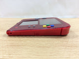 No Battery Nintendo 2DS CLEAR RED Console Japan - Tested Working KE1684