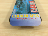 Carrier Aces BOXED SNES Super Famicom Japan - UD7509