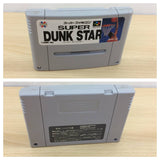 UB3331 Super Dunk Star Basketball BOXED SNES Super Famicom Japan