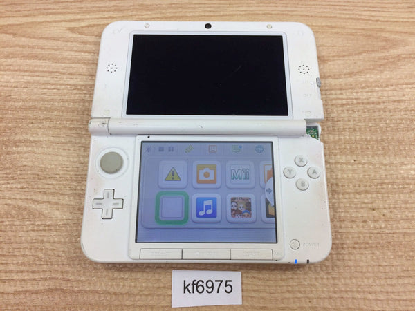 kf6975 Plz Read Item Condi Nintendo 3DS LL XL 3DS White Console Japan