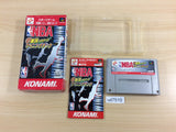 NBA Jikkyou Basket Winning Dunk Basketball BOXED SNES Super Famicom - UD7510
