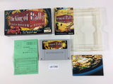 ub1348 The King of Rally Racing BOXED SNES Super Famicom Japan