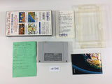 ub1348 The King of Rally Racing BOXED SNES Super Famicom Japan