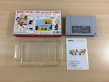 Snoopy Concert BOXED SNES Super Famicom Japan - UD7992