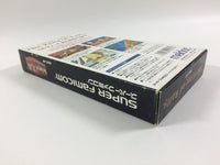 ub1348 The King of Rally Racing BOXED SNES Super Famicom Japan