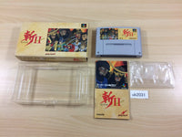 ub2031 Zan II 2 Spirits BOXED SNES Super Famicom Japan