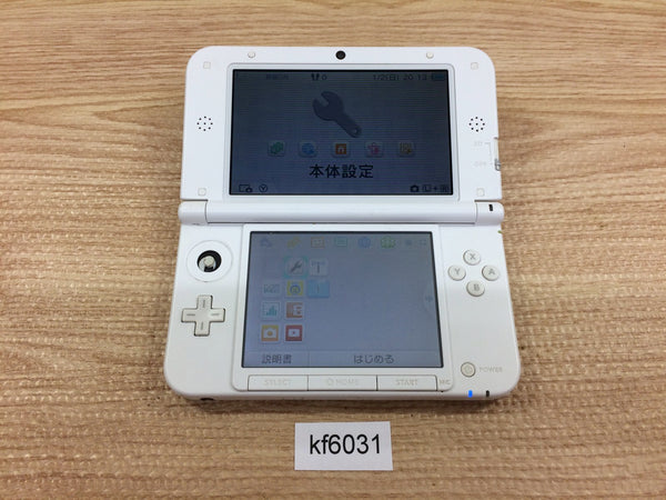 kf6031 Plz Read Item Condi Nintendo 3DS LL XL 3DS White Console Japan