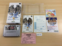 UB5113 Ys 5 V Ushinawareta Suna no Miyako Kefin BOXED SNES Super Famicom Japan