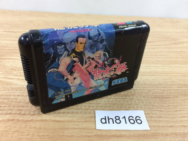 dh8166 Art Of Fighting Ryuuko no Ken Mega Drive Genesis Japan