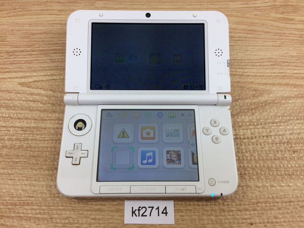 kf2714 Plz Read Item Condi Nintendo 3DS LL XL 3DS White Console Japan