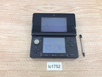 lc1752 Plz Read Item Condi Nintendo 3DS Cosmo Black Console Japan