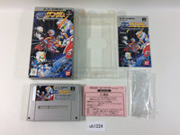 ub1224 SD Gundam Power Formation Puzzle BOXED SNES Super Famicom Japan