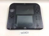 KB5431 Not Working Nintendo 2DS CLEAR BLACK Console Japan