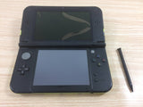 kc3997 Plz Read Item Condi Nintendo NEW 3DS LL XL LIME BLACK Console Japan