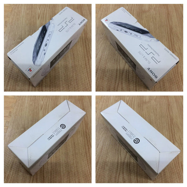 GC1044 Tested Working - PSP-2000 CERAMIC WHITE BOXED SONY PSP