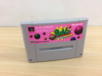 ub7584 3 Jigen Kakutou Ballz 3D BOXED SNES Super Famicom Japan