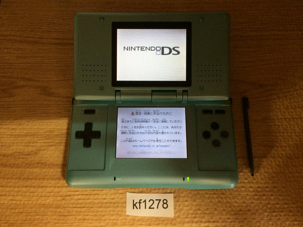 KF1278 No Battery Nintendo DS Turquoise Blue Console Japan