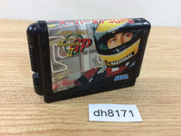 dh8171 Ayrton Senna's Super Monaco GP II Mega Drive Genesis Japan
