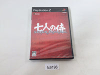 FC9196 SEVEN SAMURAI 20XX PS2 Japan